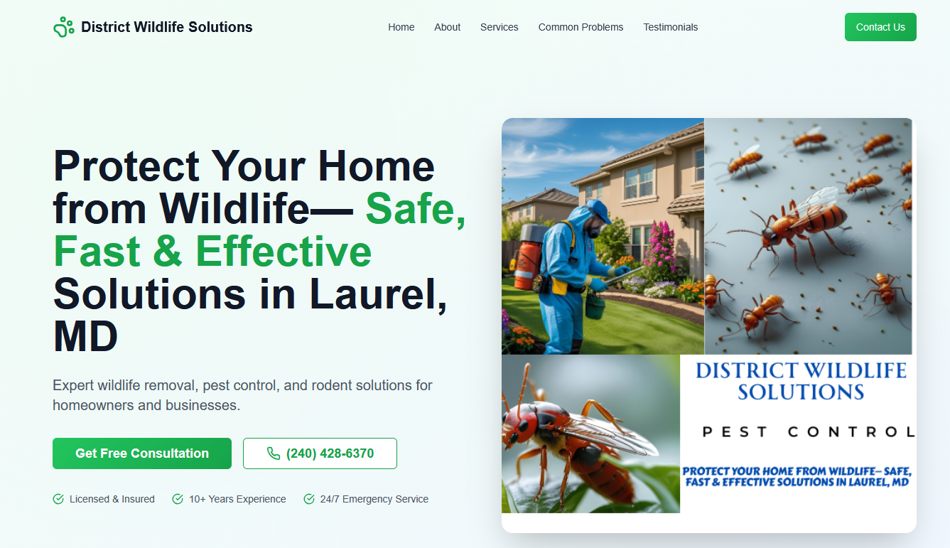District Wildlife Solutions